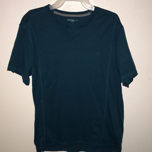 Blue Green Large Men’s Tee - Picture 1 of 3